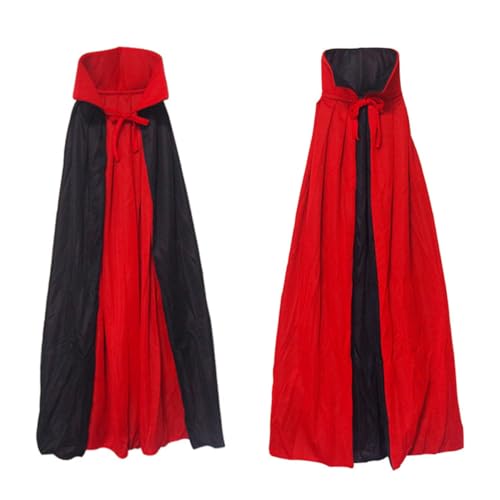 KONTONTY 2er Set Zauberer Umhänge Mittelalterlicher Kapuzenumhang Mantel Cape Super Umhänge Für Zauberer Cosplay Umhang Zauberer Kleidung Zauberer Kostüm Für Black KONTONTY 2er Set Zauberer Umhänge Mittelalterlicher Kapuzenumhang Mantel Cape Super Umhänge Für Zauberer Cosplay Umhang Zauberer Kleidung Zauberer Kostüm Für Black von KONTONTY