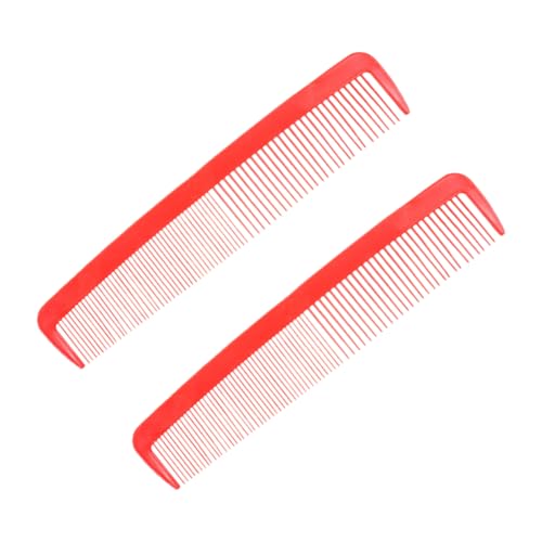 KONTONTY 2pcs Riesige Kammpropie Für Halloween Massieren Kamm Stroh Glätten Kammschuppenkammkamm -kamm Kamm Kamm Funizierer Übergroßer Kamm Streich Riesiger Kamm von KONTONTY