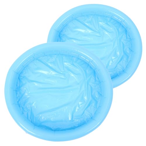 KONTONTY 2pcs Aufblasbare Sandkasten Spielzeug Formbare Spiel Tablett Tablett Robust Für Jungen Und Mädchen Spielen Im Freien von KONTONTY