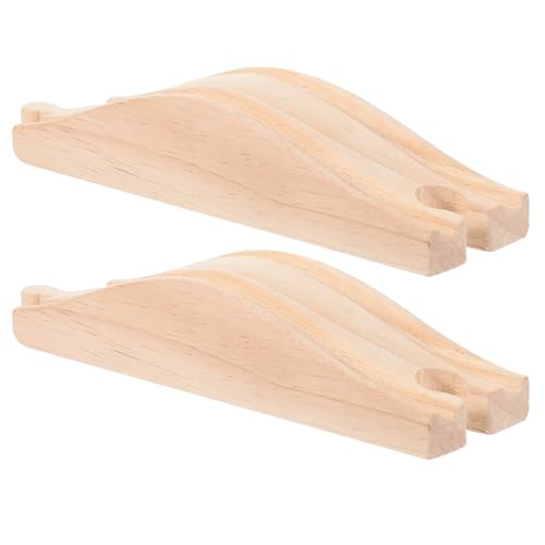 KONTONTY 2st -Bahn-gleis Klassiker Zug Spuren Gleiszubehör Pistengleismodell Für Eisenbahnschienen Aus Holz Holzspielzeug Kinderspielzeug Aus Holz Kinderaccessoire Hölzern KONTONTY 2st -Bahn-gleis Klassiker Zug Spuren Gleiszubehör Pistengleismodell Für Eisenbahnschienen Aus Holz Holzspielzeug Kinderspielzeug Aus Holz Kinderaccessoire Hölzern von KONTONTY