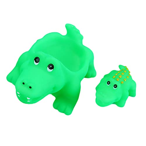 KONTONTY 2st Cartoon-krokodil Cartoon- Wasserspielzeug Wasserspielspielzeug Für Kleinkinder Plastikspielzeug Tierspielzeug Für Duschspielzeug PVC Green KONTONTY 2st Cartoon-krokodil Cartoon- Wasserspielzeug Wasserspielspielzeug Für Kleinkinder Plastikspielzeug Tierspielzeug Für Duschspielzeug PVC Green von KONTONTY