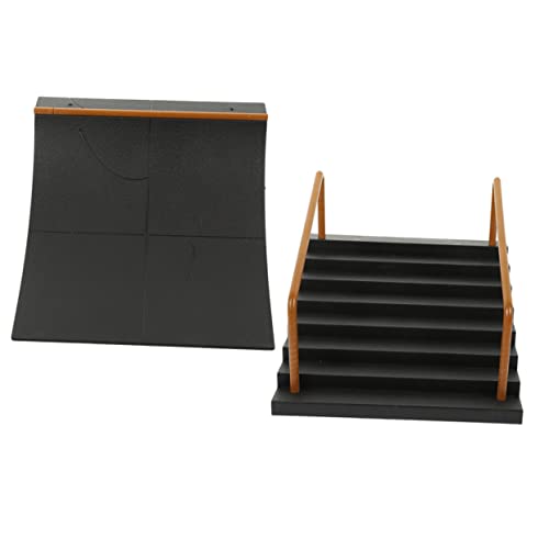 KONTONTY Skate 2-teiliges Hindernis-Set Herren Skateboard Zubehör Jungen Und Mädchen Freundlich von KONTONTY