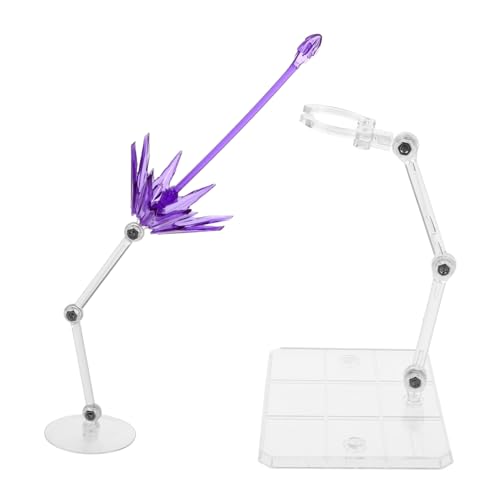 KONTONTY 2 Stücke Kunststoff Action Figur Ständer Effekte Für Modelle Mini Puppe Ständer Moderne -fi Design KONTONTY 2 Stücke Kunststoff Action Figur Ständer Effekte Für Modelle Mini Puppe Ständer Moderne -fi Design von KONTONTY