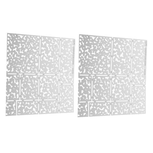 KONTONTY Edelstahl-Camouflage-schablonen-sprühfarbe Schablonen Für Spielzeug 2er-Pack KONTONTY Edelstahl-Camouflage-schablonen-sprühfarbe Schablonen Für Spielzeug 2er-Pack von KONTONTY