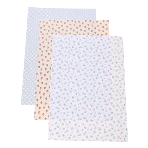 KONTONTY Puppenhaus Zubehör 3 Blätter Puppenhaus-tapete Lebewesen Bausätze Plüschtiere Die Tapete Wandaufkleber Für Mini-haustapete Puppenhauszubehör Selbstklebendes Papier von KONTONTY