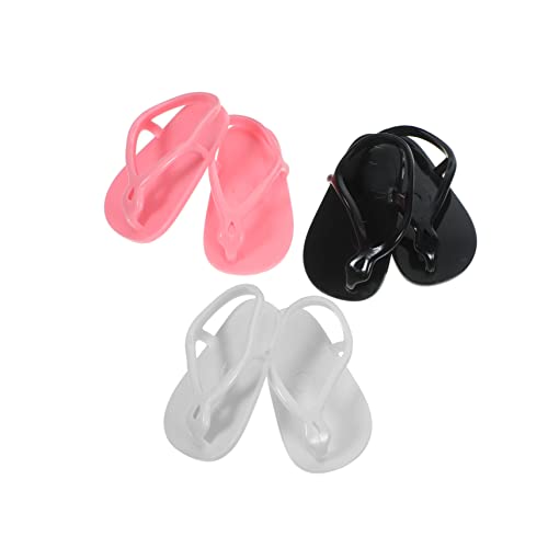 KONTONTY 3 Paare Puppenschuhe für Puppen Hausschuhe Zubehör für Puppenaccessoires für Geburtstage und Feiertage Zufällige Farbe KONTONTY 3 Paare Puppenschuhe für Puppen Hausschuhe Zubehör für Puppenaccessoires für Geburtstage und Feiertage Zufällige Farbe von KONTONTY