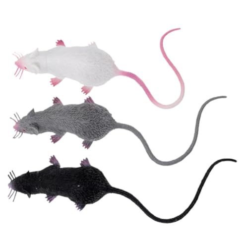 KONTONTY Realistische Mäuse Spielzeug Halloween Ratten Statue Hof Versorgung Zarte Ornament Für von KONTONTY