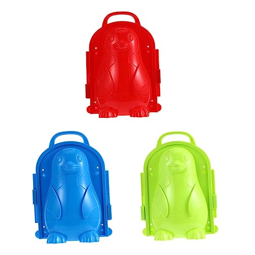 KONTONTY 3 STK Pinguin-Schneeball-Clip für kinderspielzeug Schneespielzeug Schneekugel Schneeballmaschinenspielzeug aus Kunststoff Schneeballklemme aus Kunststoff Plastik KONTONTY 3 STK Pinguin-Schneeball-Clip für kinderspielzeug Schneespielzeug Schneekugel Schneeballmaschinenspielzeug aus Kunststoff Schneeballklemme aus Kunststoff Plastik von KONTONTY