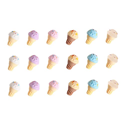 KONTONTY 3 Sätze Miniatur Eiskegel Modell Teiliges Eisdielen Zubehör für Puppenhäuser Realistische Deko für DIY Projekte Grün Gelb und Transparent für Kinderspielzeug und Kreative Designs KONTONTY 3 Sätze Miniatur Eiskegel Modell Teiliges Eisdielen Zubehör für Puppenhäuser Realistische Deko für DIY Projekte Grün Gelb und Transparent für Kinderspielzeug und Kreative Designs von KONTONTY