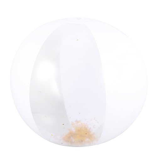 KONTONTY 3 Stück Aufblasbarer Strandball mit Pailletten Glitzernde Wasserbälle für Sommerpartys Poolspiele Gartenfeste und Geburtstagsfeiern und Erwachsene KONTONTY 3 Stück Aufblasbarer Strandball mit Pailletten Glitzernde Wasserbälle für Sommerpartys Poolspiele Gartenfeste und Geburtstagsfeiern und Erwachsene von KONTONTY