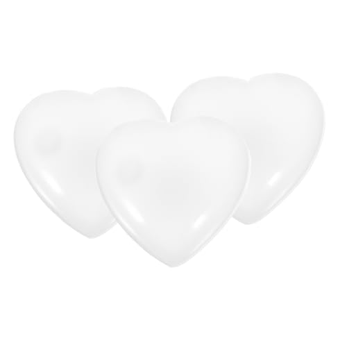 KONTONTY 3 Stück Elastische Herzbälle Stressbälle für Valentinstag und Partys TPR Material Süßes Herzspielzeug für Erwachsene Quetschspielzeug für Stressabbau und Kreative von KONTONTY