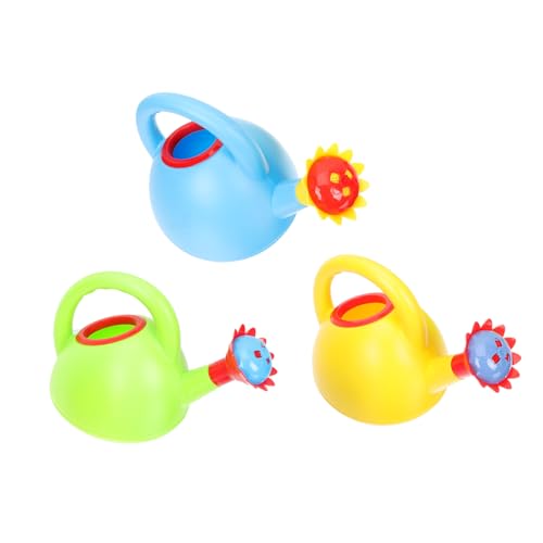 KONTONTY 3 Stück Gießkanne wasserspielzeug kinderwasserspielzeuge Water Toy Badebewässerung für Badespielzeug aus Kunststoff Badespielzeug für den Sommer pp KONTONTY 3 Stück Gießkanne wasserspielzeug kinderwasserspielzeuge Water Toy Badebewässerung für Badespielzeug aus Kunststoff Badespielzeug für den Sommer pp von KONTONTY