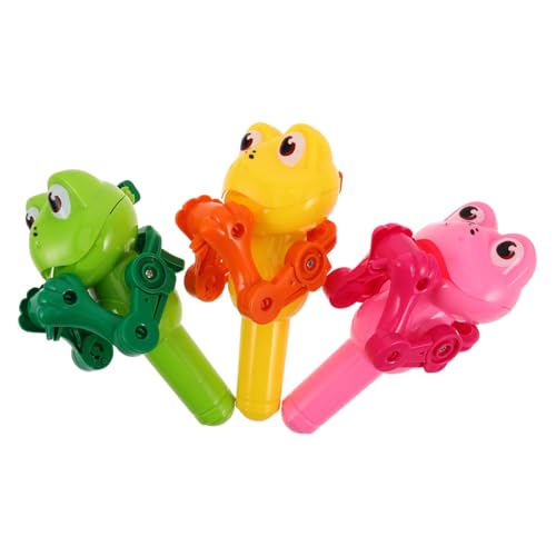 KONTONTY 3 Stück Lollipop-Roboter Frog Kindermaschine Mit Fruchtgeschmack Roboter Für Süßigkeitenschachteln Halloween-lutscherhalter Süßigkeitenautomaten Für Plastik KONTONTY 3 Stück Lollipop-Roboter Frog Kindermaschine Mit Fruchtgeschmack Roboter Für Süßigkeitenschachteln Halloween-lutscherhalter Süßigkeitenautomaten Für Plastik von KONTONTY