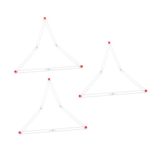 KONTONTY 3 Stück Mathematische Versuchs Ausrüstung Polygonal Laborqualität Manipulativ Plastik KONTONTY 3 Stück Mathematische Versuchs Ausrüstung Polygonal Laborqualität Manipulativ Plastik von KONTONTY