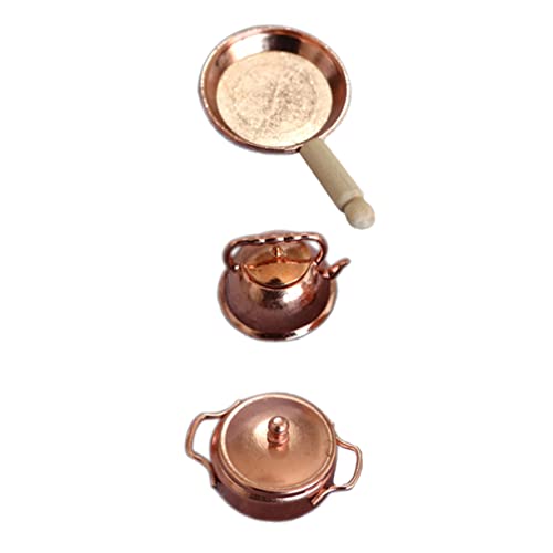 KONTONTY 3 Stück Mini Utensilien Dekoration Mini Küchengeschirr Miniatur Kochgeschirr Miniatur Küchengeschirr Für Puppenhaus Miniatur Küchengeschirr Mini Küchenutensilien Legierung KONTONTY 3 Stück Mini Utensilien Dekoration Mini Küchengeschirr Miniatur Kochgeschirr Miniatur Küchengeschirr Für Puppenhaus Miniatur Küchengeschirr Mini Küchenutensilien Legierung von KONTONTY
