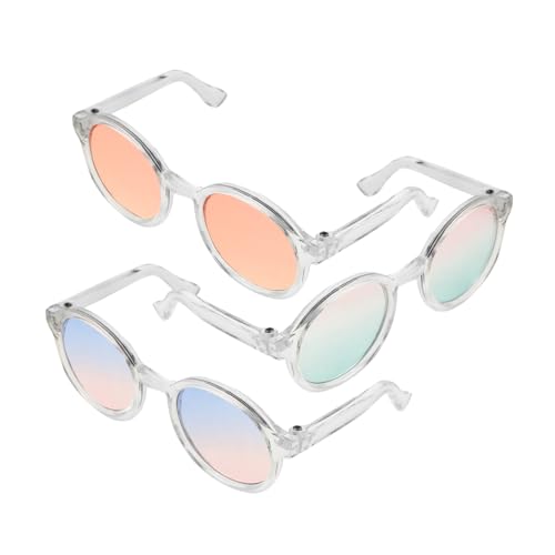 KONTONTY Niedliche Puppenbrille Aus Baumwolle Für 20 cm Große Puppen. Miniatur-brillenset Mit Universeller Passform Für Puppenhauszubehör Und Verkleidungsbasteleien KONTONTY Niedliche Puppenbrille Aus Baumwolle Für 20 cm Große Puppen. Miniatur-brillenset Mit Universeller Passform Für Puppenhauszubehör Und Verkleidungsbasteleien von KONTONTY