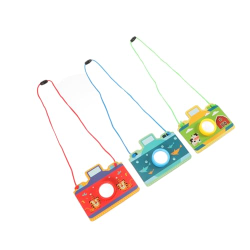KONTONTY 3 Stück Prisma-Kaleidoskop für kinderspielzeug Vision Entwicklung Fun Toy fotoapparat für Kaleidoskop mit Polyprismen Kamera Abs von KONTONTY