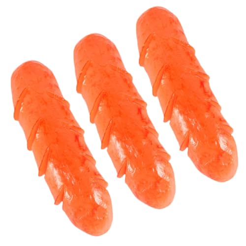 KONTONTY 3 Stück Realistische Teiliges Künstliches Bratwurst Dekorationsset Vielseitiges Food Prop für Fotografie Restaurant und Küchendekoration Langlebiges Farbechtes Modell für Tisch von KONTONTY