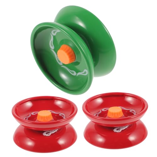KONTONTY 3 Stück Schnur Fingerspielzeug für outdoorspielzeug Outdoor draußen Pädagogisches spielsachen Outdoor Jo-Jo- legiertes Jo-Jo Legierung von KONTONTY