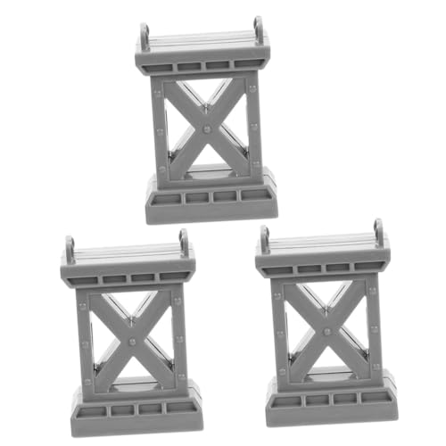 KONTONTY 3 Stück Teiliges Brückenpfeiler aus Stabilem Kunststoff Einfach zu Montierendes Modell für Eisenbahnstrecken Realistisches Zugzubehör für Spiel und KONTONTY 3 Stück Teiliges Brückenpfeiler aus Stabilem Kunststoff Einfach zu Montierendes Modell für Eisenbahnstrecken Realistisches Zugzubehör für Spiel und von KONTONTY