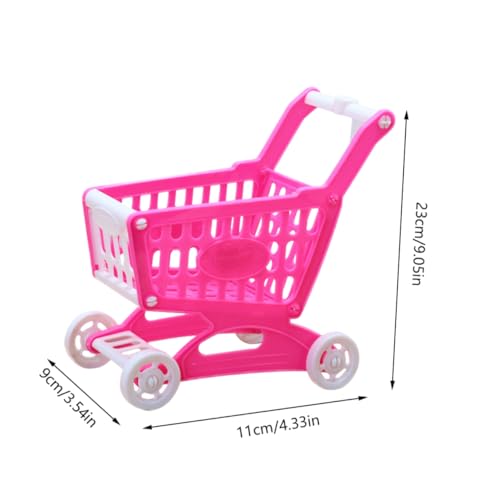 KONTONTY 3 Stück Teiliges Mini Einkaufswagen Modell Detailreiches Kunststoff für Realistische Kaufhaus Dekoration Robust und Farbecht Geeignet für DIY Basteln und Zufällige Farbe KONTONTY 3 Stück Teiliges Mini Einkaufswagen Modell Detailreiches Kunststoff für Realistische Kaufhaus Dekoration Robust und Farbecht Geeignet für DIY Basteln und Zufällige Farbe von KONTONTY