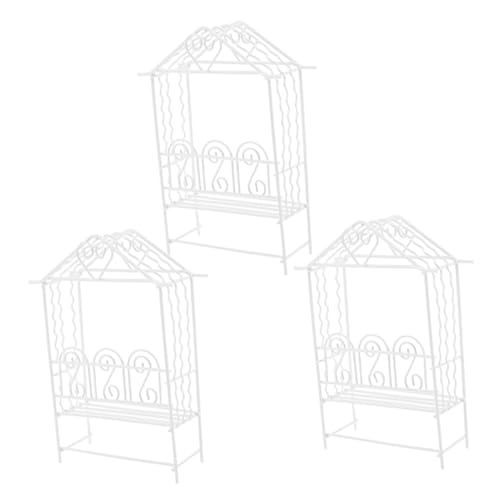 KONTONTY 3 Stück Teiliges Miniatur Archrahmen Eisen Romantische Puppenhaus-Dekoration mit Pärchenmotiv Kleine Miniatur-bogendeko für Mikro-landschaften und Feengarten DIY Mini-Szene Zubehör KONTONTY 3 Stück Teiliges Miniatur Archrahmen Eisen Romantische Puppenhaus-Dekoration mit Pärchenmotiv Kleine Miniatur-bogendeko für Mikro-landschaften und Feengarten DIY Mini-Szene Zubehör von KONTONTY