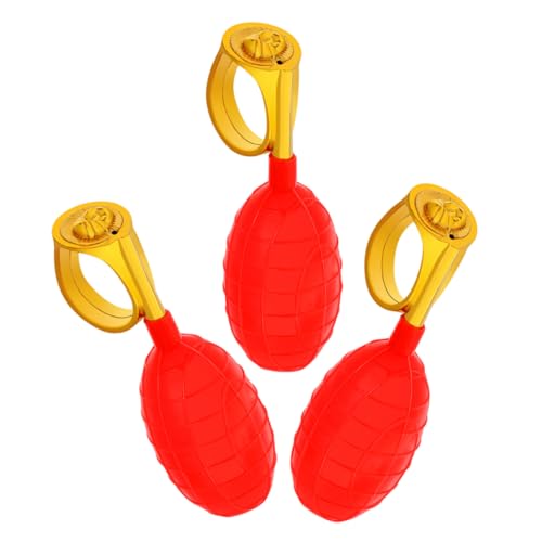 KONTONTY 3 Stück Wasserspritz Ringe für Aprilscherze Lustige Streichspielzeuge für Outdoor und Indoor Veranstaltungen für Familienfeiern und Unterhaltsame Aktivitäten KONTONTY 3 Stück Wasserspritz Ringe für Aprilscherze Lustige Streichspielzeuge für Outdoor und Indoor Veranstaltungen für Familienfeiern und Unterhaltsame Aktivitäten von KONTONTY