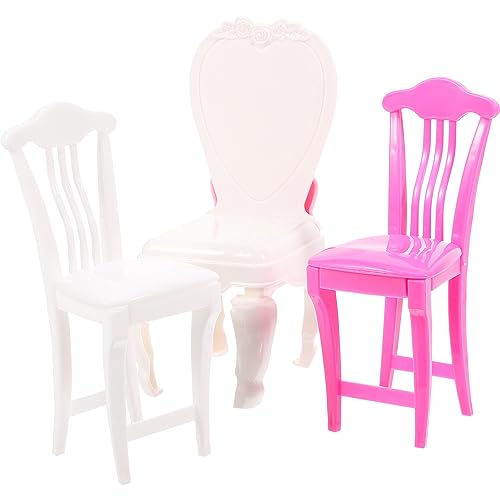 KONTONTY 3 Teiliger Spielzeugstuhl Puppenhaus Zubehör Puppenhäuser Für Mädchen Miniatur Set Büro Miniatur Kit Wand Kinderspielzeug Mini Das KONTONTY 3 Teiliger Spielzeugstuhl Puppenhaus Zubehör Puppenhäuser Für Mädchen Miniatur Set Büro Miniatur Kit Wand Kinderspielzeug Mini Das von KONTONTY