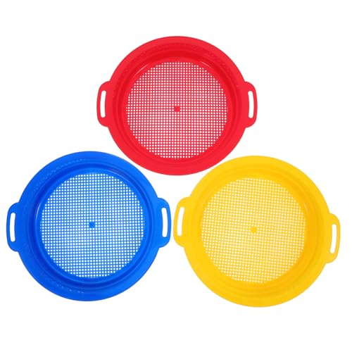 KONTONTY 3 Teiliges Strandspielzeug Netzsieb Set Strand Sandsieb Interaktives Sandspielzeug Sandsieb Für Den Strand Handgehaltenes Sandfilter Strand Sandspielzeug Sandsieb Pp KONTONTY 3 Teiliges Strandspielzeug Netzsieb Set Strand Sandsieb Interaktives Sandspielzeug Sandsieb Für Den Strand Handgehaltenes Sandfilter Strand Sandspielzeug Sandsieb Pp von KONTONTY