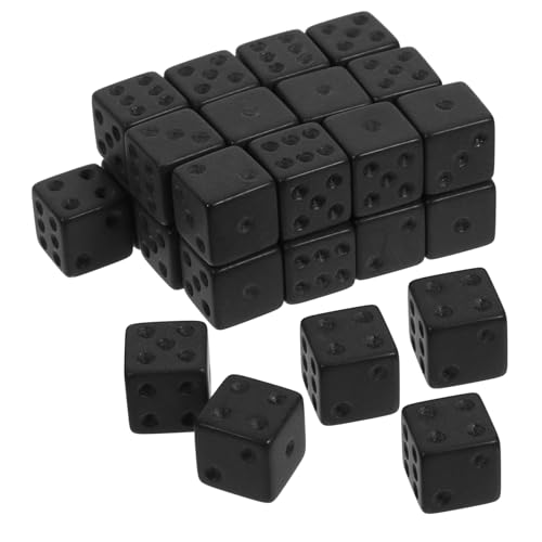 KONTONTY 30 Stück Frosted Würfel Acryl Spielwürfel für Brettspiele Partys Unterricht Leicht Tragbar für Familienspiele und Bars KONTONTY 30 Stück Frosted Würfel Acryl Spielwürfel für Brettspiele Partys Unterricht Leicht Tragbar für Familienspiele und Bars von KONTONTY