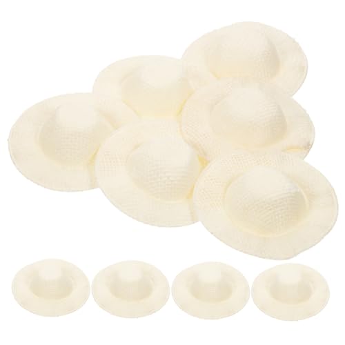 KONTONTY 30 Stück Miniatur Hüte aus Dekorative Kleine Hüte für Puppen und DIY Bastelprojekte für Miniatur Szenen und Wohnaccessoires KONTONTY 30 Stück Miniatur Hüte aus Dekorative Kleine Hüte für Puppen und DIY Bastelprojekte für Miniatur Szenen und Wohnaccessoires von KONTONTY