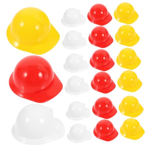 KONTONTY 30 Stück Teiliges Mini Sicherheitshelm aus Leichtem Dekorative Mini Helme für Kuchen Weinflaschen Puppen und Haustiere Kreatives DIY Zubehör für Bastelprojekte und Partydekoration KONTONTY 30 Stück Teiliges Mini Sicherheitshelm aus Leichtem Dekorative Mini Helme für Kuchen Weinflaschen Puppen und Haustiere Kreatives DIY Zubehör für Bastelprojekte und Partydekoration von KONTONTY