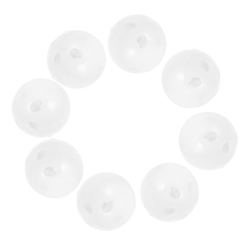 KONTONTY 30 Stücke DIY Puppe Glocke Ball Rassel Rassel Ball Squeeze Ball Einsatz Abs Weiß KONTONTY 30 Stücke DIY Puppe Glocke Ball Rassel Rassel Ball Squeeze Ball Einsatz Abs Weiß von KONTONTY
