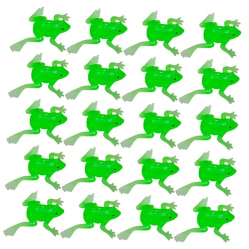 KONTONTY 30Stücke Mini Frosch Kognitive Lernspielzeuge für Badewanne Garten Dekoration Geschenkidee für Detailreiche Figuren für Kreatives und Spaß von KONTONTY
