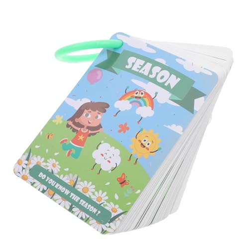 KONTONTY 34 Teilige Lernkarten Für Zahlenkarten Kleinkinder Kinderspielzeug Kinderspielzeug Wetter/Jahreszeiten Themenkarten Lernspielzeug Kinderkarten Kinderspielzeug Papier KONTONTY 34 Teilige Lernkarten Für Zahlenkarten Kleinkinder Kinderspielzeug Kinderspielzeug Wetter/Jahreszeiten Themenkarten Lernspielzeug Kinderkarten Kinderspielzeug Papier von KONTONTY
