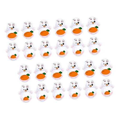 KONTONTY 36-teiliges Tisch-hasen Kinder-tumbler-kaninchen-puppen Lustiges Kleines Kaninchen-wackelspielzeug Osterdekor von KONTONTY