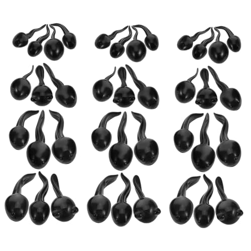 KONTONTY 39 Stück Teiliges Mini Kaulquappen aus Harz Kleine Tierfiguren für Bonsai Dekoration Vielseitige Micro Landschafts Ornamente für Aquarium Teich und DIY von KONTONTY