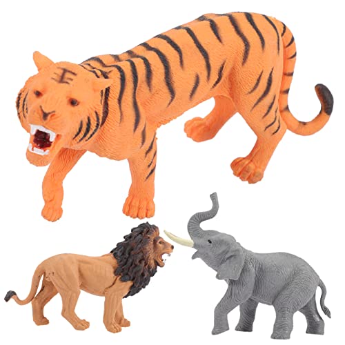 KONTONTY 3St Dschungeltiermodell Plüschtiere Tierspielzeug Kuscheltier Nutztiere Miniaturtiere dschungeltiere Figuren Animals Toys for für Desktop-Tiermodell Plastik KONTONTY 3St Dschungeltiermodell Plüschtiere Tierspielzeug Kuscheltier Nutztiere Miniaturtiere dschungeltiere Figuren Animals Toys for für Desktop-Tiermodell Plastik von KONTONTY