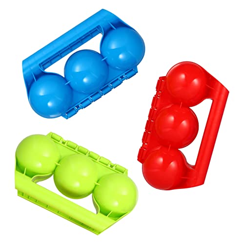 KONTONTY 3St Schneeball-Clip Schneepulver Enten-Schneeball-Hersteller Schneespray Eismaschine winterspielzeuge schneeballmaschinen Winterschneekugelklemme Schnee-Sandball-Clip Plastik KONTONTY 3St Schneeball-Clip Schneepulver Enten-Schneeball-Hersteller Schneespray Eismaschine winterspielzeuge schneeballmaschinen Winterschneekugelklemme Schnee-Sandball-Clip Plastik von KONTONTY