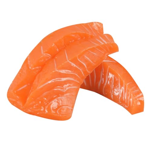 KONTONTY Realistische Künstliche Lachsscheiben 3er-Pack PVC-gefälschte Lebensmittel Für Die Dekoration Von Küche Zuhause Und Restaurant KONTONTY Realistische Künstliche Lachsscheiben 3er-Pack PVC-gefälschte Lebensmittel Für Die Dekoration Von Küche Zuhause Und Restaurant von KONTONTY