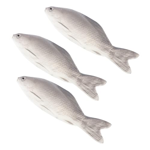 KONTONTY 3Stücke Künstliche Fischdekoration Lebensnahe Simulation Fische für Desktop Dekoration als für Kleine von KONTONTY