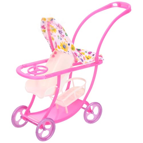 KONTONTY Puppenhaus Baby Kinderwagen Miniatur Baby Kinderwagen Spielzeug 3 Pack Kinder Puppenhaus Dekorationen KONTONTY Puppenhaus Baby Kinderwagen Miniatur Baby Kinderwagen Spielzeug 3 Pack Kinder Puppenhaus Dekorationen von KONTONTY