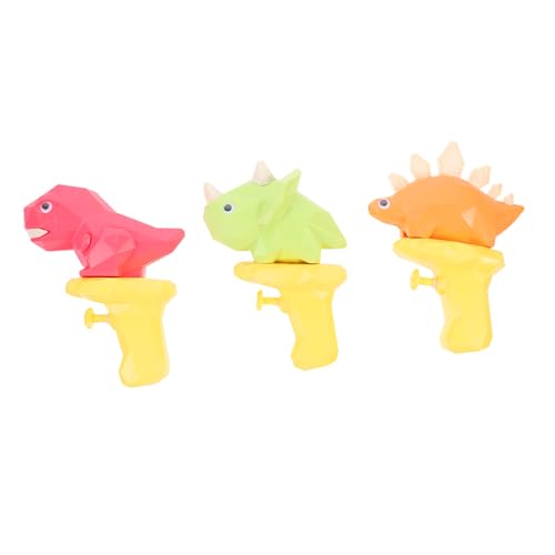 KONTONTY 3St Dinosaurier-Wasserpistole Kinderspielzeug interaktives Spielzeug Outdoor-Spielzeug Jungs Wasserschütze Spielzeuge Sommergeschenk Wassersprühspielzeug Wasser aufnehmen Plastik von KONTONTY