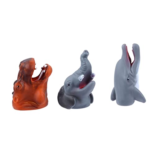 KONTONTY 3st Fingerpuppe Kinderspielzeug Bildungsspielzeug Handpuppenspielzeug Pädagogisches Kinderpuppenspielzeug Marionetten Plastik von KONTONTY