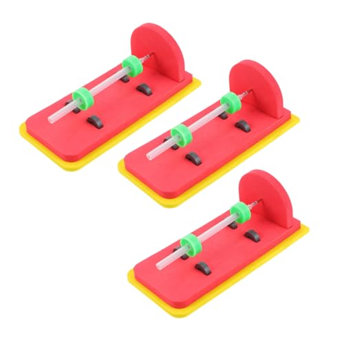 KONTONTY 3st Kleine Produktion DIY Magnetschweben Schwebender Mendocino-Motor Puzzle- Magnetschwebebahn-Demonstrator Magnetisch Schwebendes Schreibtischspielzeug Lernspielzeug Eva von KONTONTY