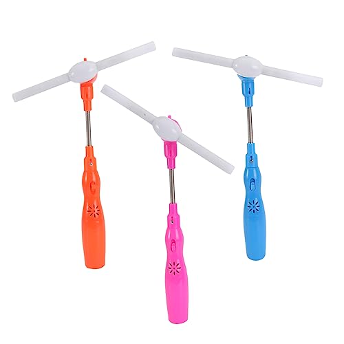 KONTONTY 3st Musikspielzeug-Stick Klebt Leichtes Leuchtstab Für Zappeln Led- Geführter Zauberstab Led-stabspinner Beleuchtete Windspiele Stift von KONTONTY