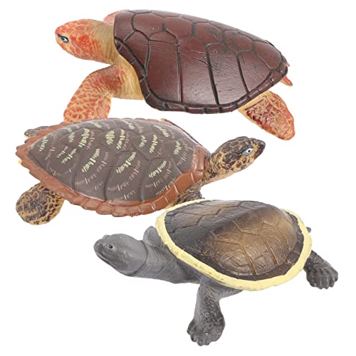 KONTONTY 3st Schildkröten-Modell -schildkröten-Figur Schildkröte Schildkröten-Ornamente Schildkröte Desktop-Dekoration Schildkrötenspielzeug Spielzeugschildkröte Plastik KONTONTY 3st Schildkröten-Modell -schildkröten-Figur Schildkröte Schildkröten-Ornamente Schildkröte Desktop-Dekoration Schildkrötenspielzeug Spielzeugschildkröte Plastik von KONTONTY