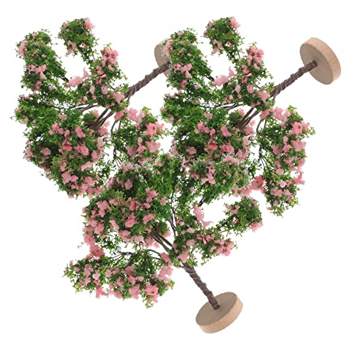 KONTONTY 3St Simulierter Minibaum Mini-Dioramen-Bäume palmenmodell Artificial Tree mikrolandschaft Modelle scheibengardinen Miniaturbaum grüne Landschaft Landschaftsmodell klein Modellbaum von KONTONTY