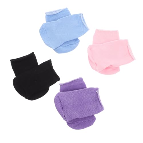 KONTONTY 4 Paare Puppenstrümpfe Süße DIY Accessoires für Puppen Ergänzung für Puppenoutfits für Kreatives und Fantasievolles Verkleiden KONTONTY 4 Paare Puppenstrümpfe Süße DIY Accessoires für Puppen Ergänzung für Puppenoutfits für Kreatives und Fantasievolles Verkleiden von KONTONTY
