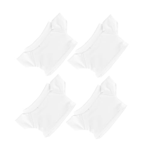 KONTONTY 4 Stück Bärenkleidung für Plüschtiere Teiliges Basic T Shirt für Gefüllte Tiere Weiche und Bequeme Outfits für Kreative DIY Kleidung Geeignet für Große Stoffbären von KONTONTY